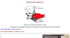 Desktop Screenshot of boxingprospects.net